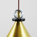 Roll & Hill - Shape Up Pendant Cone Gold